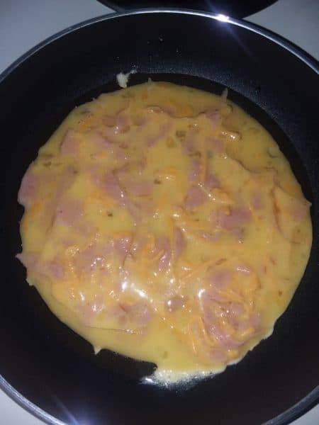 Eggs in Frying Pan