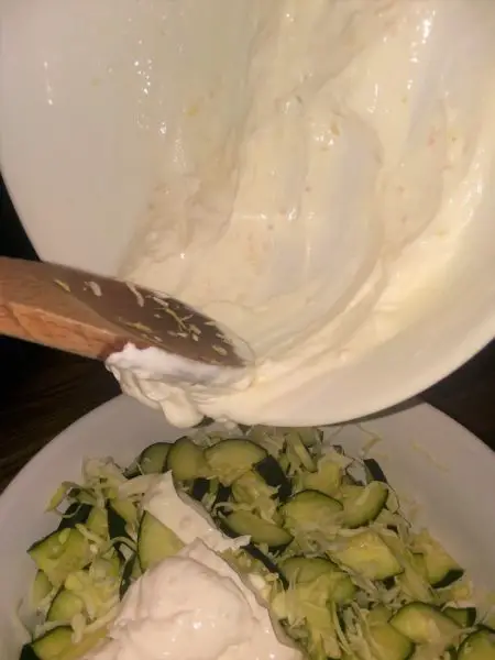 Sour Cream and Cucumbers