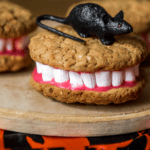 Dracula denture cookies