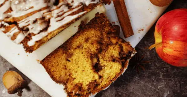 Cinnamon Swirl Apple Fritter Bread