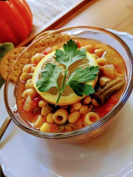 minestrone soup