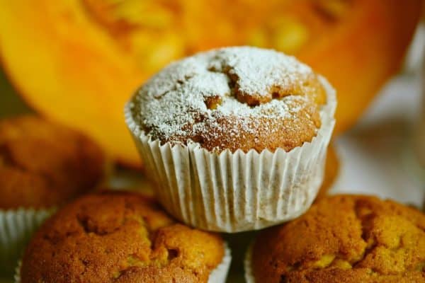 muffins, pumpkin muffins, pastries