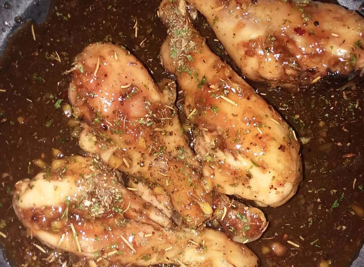 Honey Garlic Chicken Drumsticks - Go Money Mom