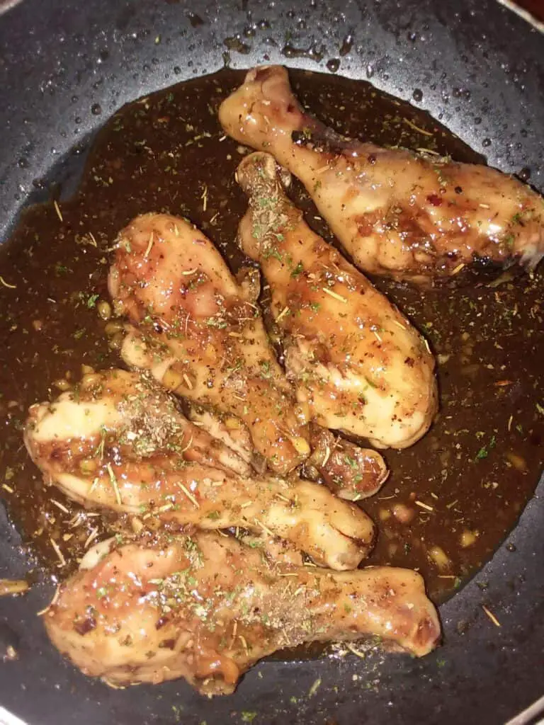 Honey Garlic Chicken Drumsticks - Go Money Mom