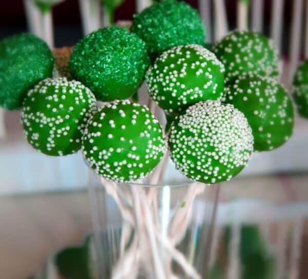 green cake pops