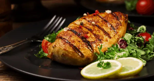 grilled chicken with lemon