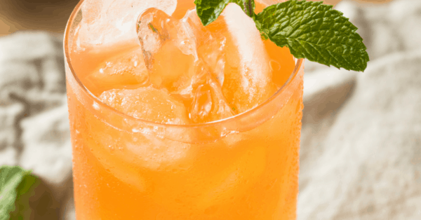 fruit rum cocktail