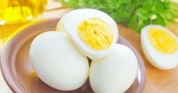 hard boiled eggs