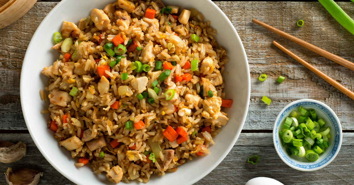 Easy Egg Fried Rice - Go Money Mom