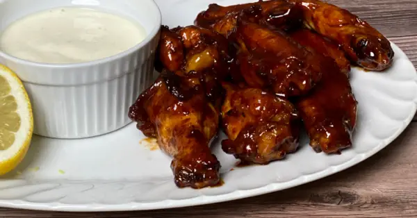 honey bbq chicken wings