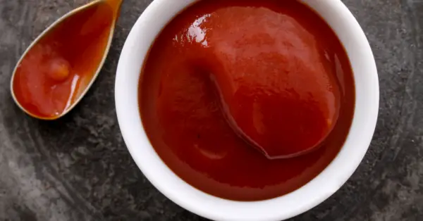 ketchup in a bowl