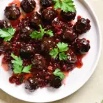 cranberry meatballs