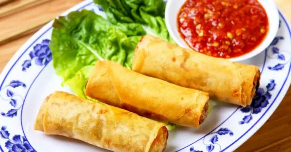 homemade egg rolls