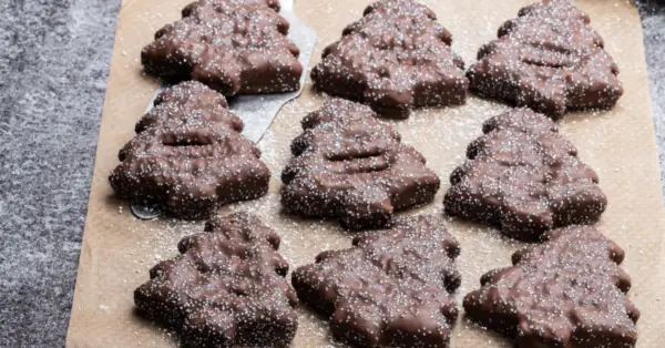 14. Chocolate Christmas Trees