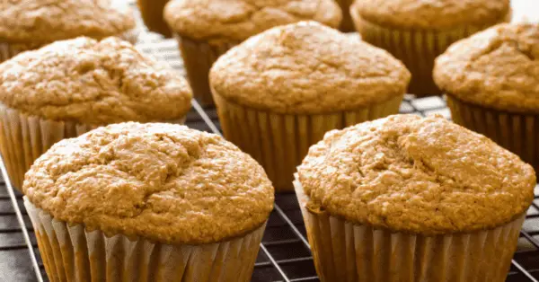 healthy banana muffins