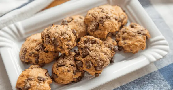 healthy chocolate chip cookies