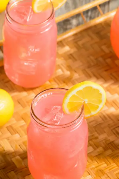 Strawberry Pink Lemonade Cocktail