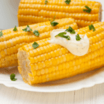 corn on a plate