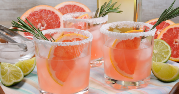 pink Paloma cocktail