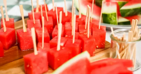 watermelon appetizers