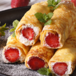 strawberry cheese roll-ups