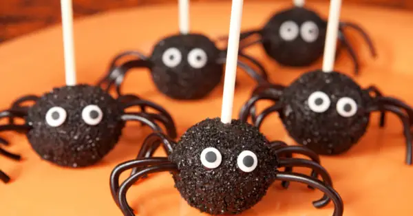 Spider Cake Balls