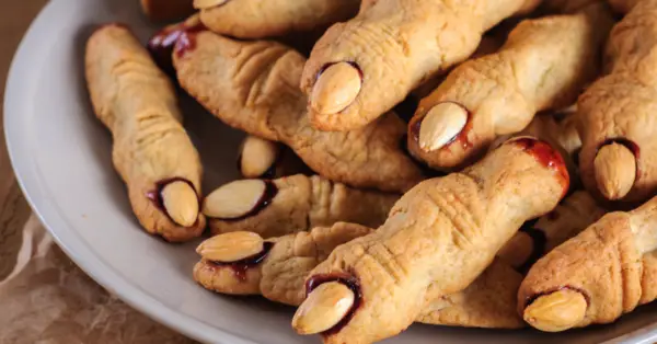 whole wheat witch fingers appetizers