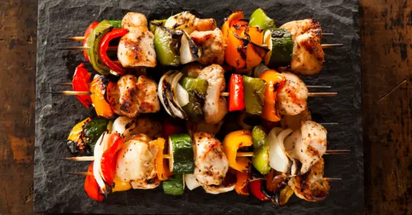 chicken kabobs