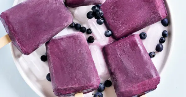 blueberry popsicle