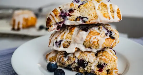 blueberry scones