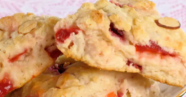 cherry scones