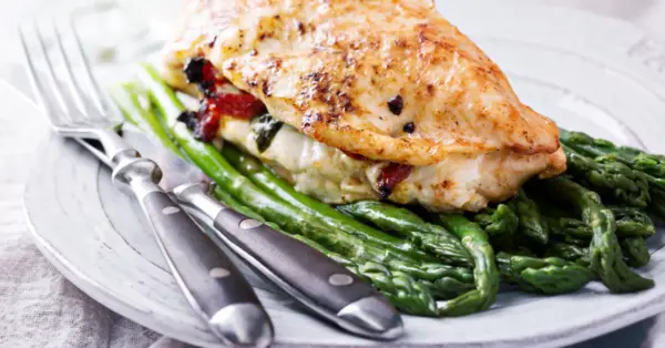 Asparagus Stuffed Chicken Breasts