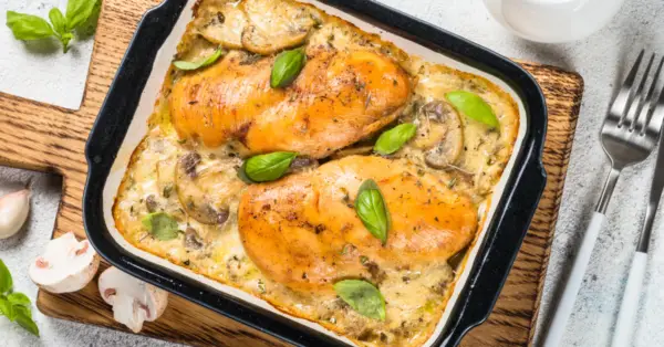 Chicken Breast With Mushroom Sauce