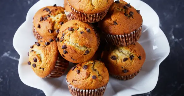 chocolate chip zucchini muffins