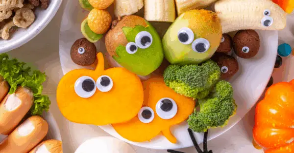 Halloween fruit tray