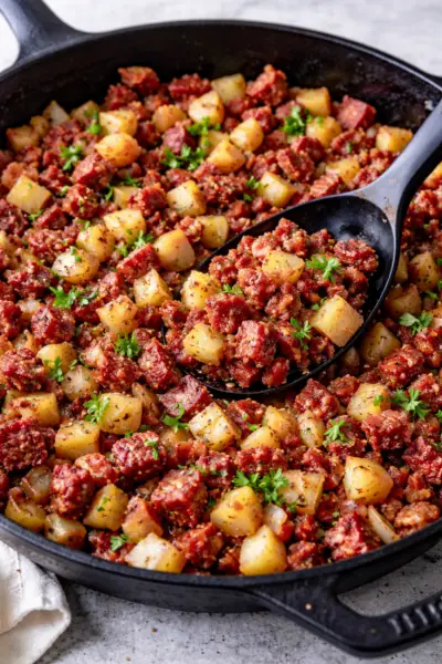 Corned Beef and Potato Skillet