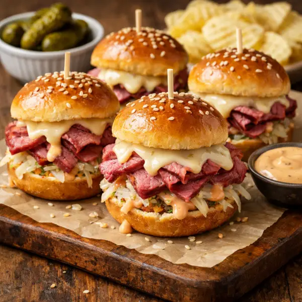 Corned Beef Sliders