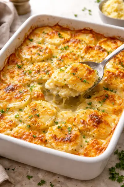 creamy scalloped potatoes