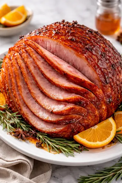 honey glazed ham